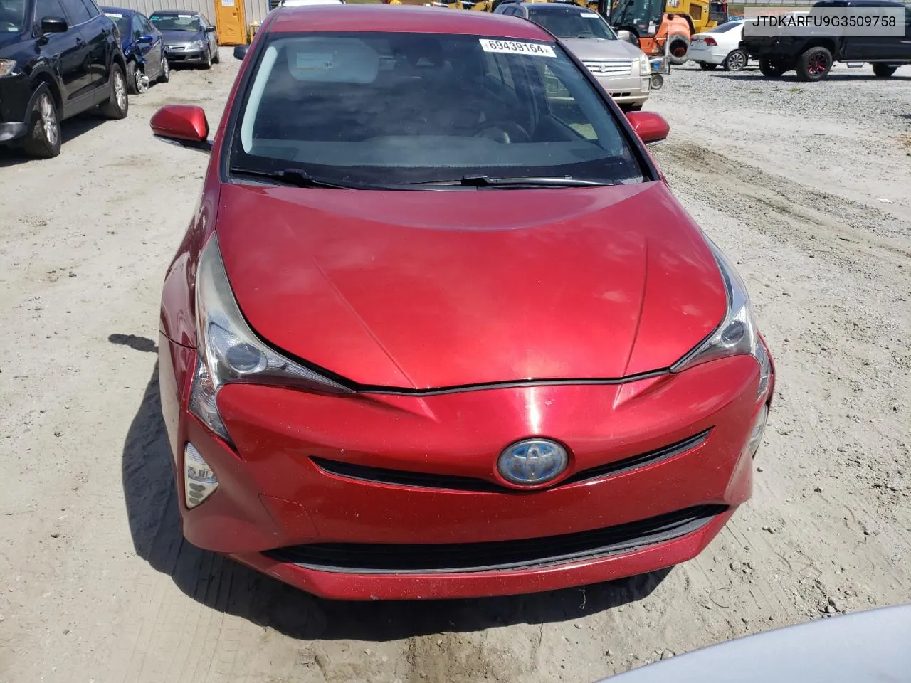 JTDKARFU9G3509758 2016 Toyota Prius