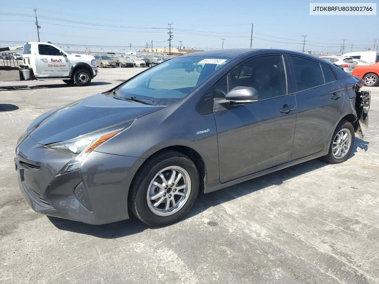 JTDKBRFU8G3002766 2016 Toyota Prius