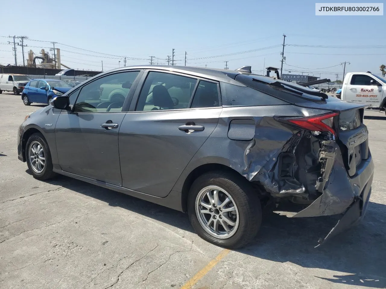 JTDKBRFU8G3002766 2016 Toyota Prius