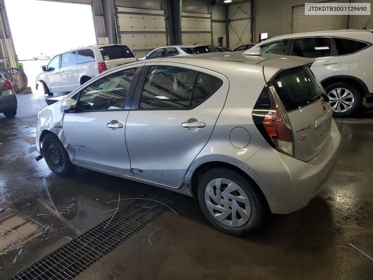 2016 Toyota Prius C VIN: JTDKDTB30G1129690 Lot: 69807734