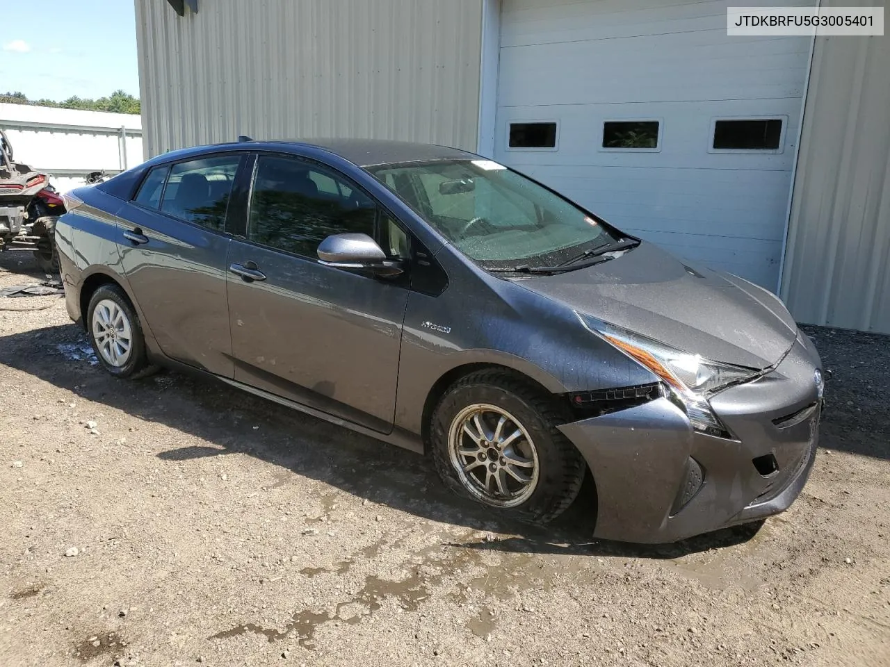 2016 Toyota Prius VIN: JTDKBRFU5G3005401 Lot: 69851724