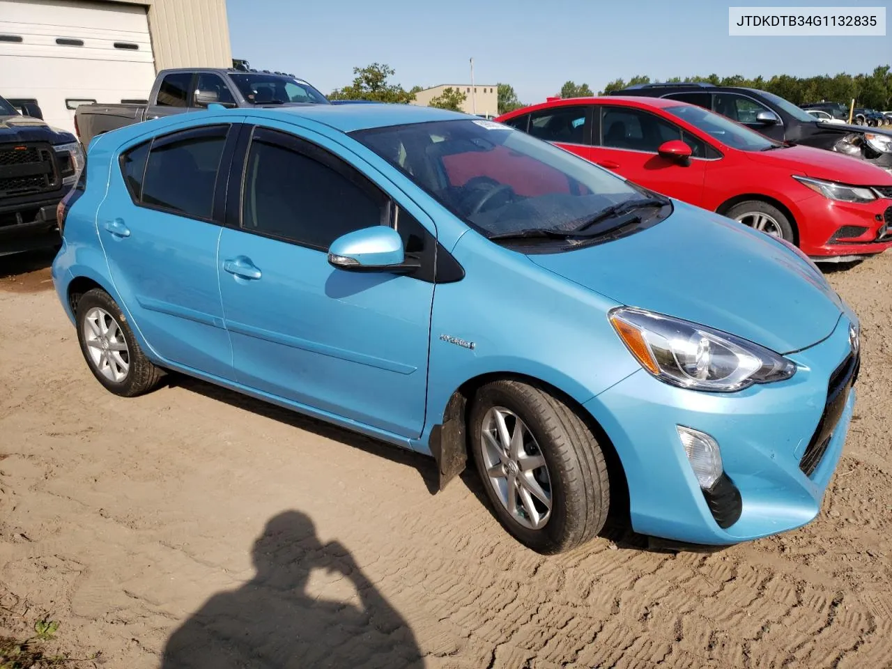 JTDKDTB34G1132835 2016 Toyota Prius C