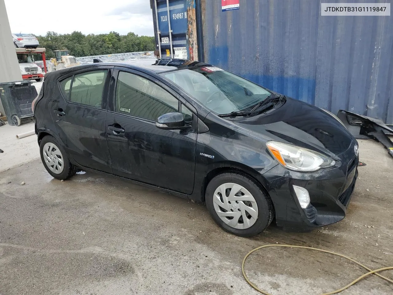 2016 Toyota Prius C VIN: JTDKDTB31G1119847 Lot: 70198354