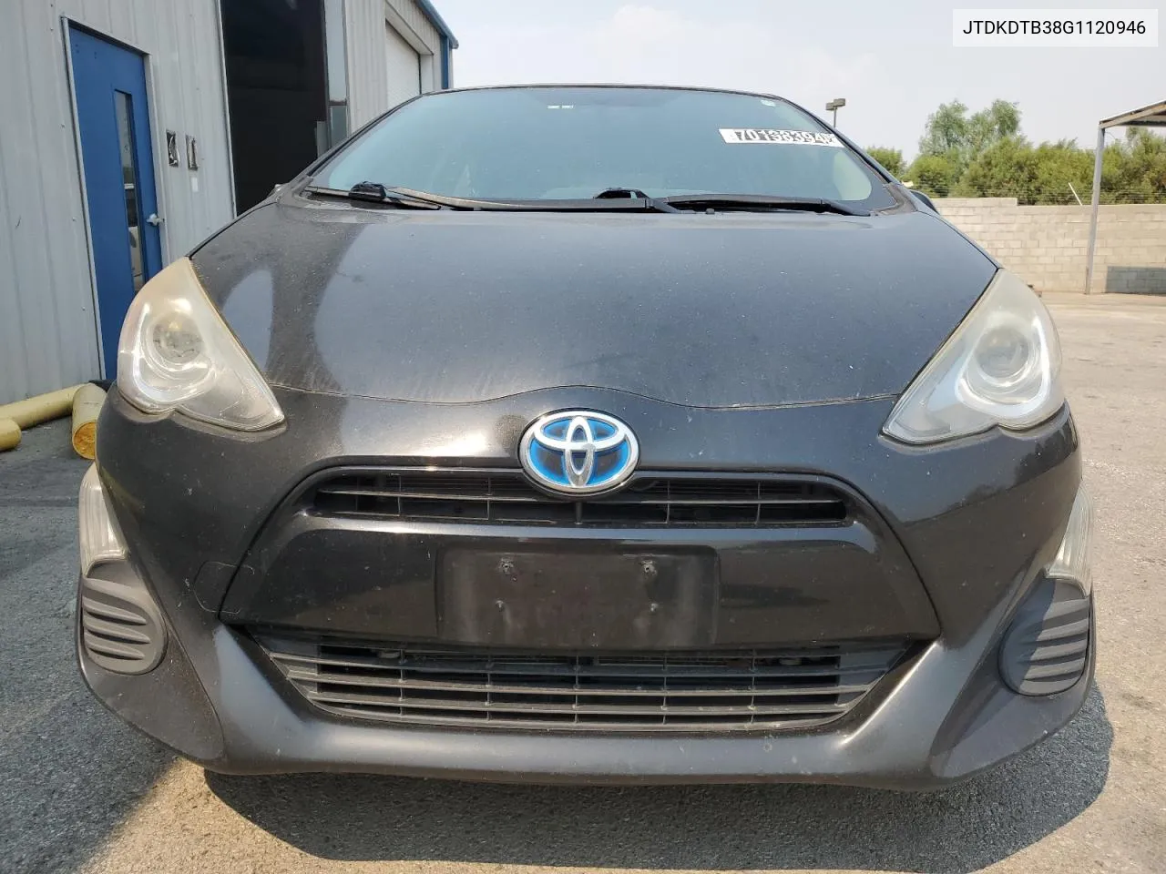 JTDKDTB38G1120946 2016 Toyota Prius C