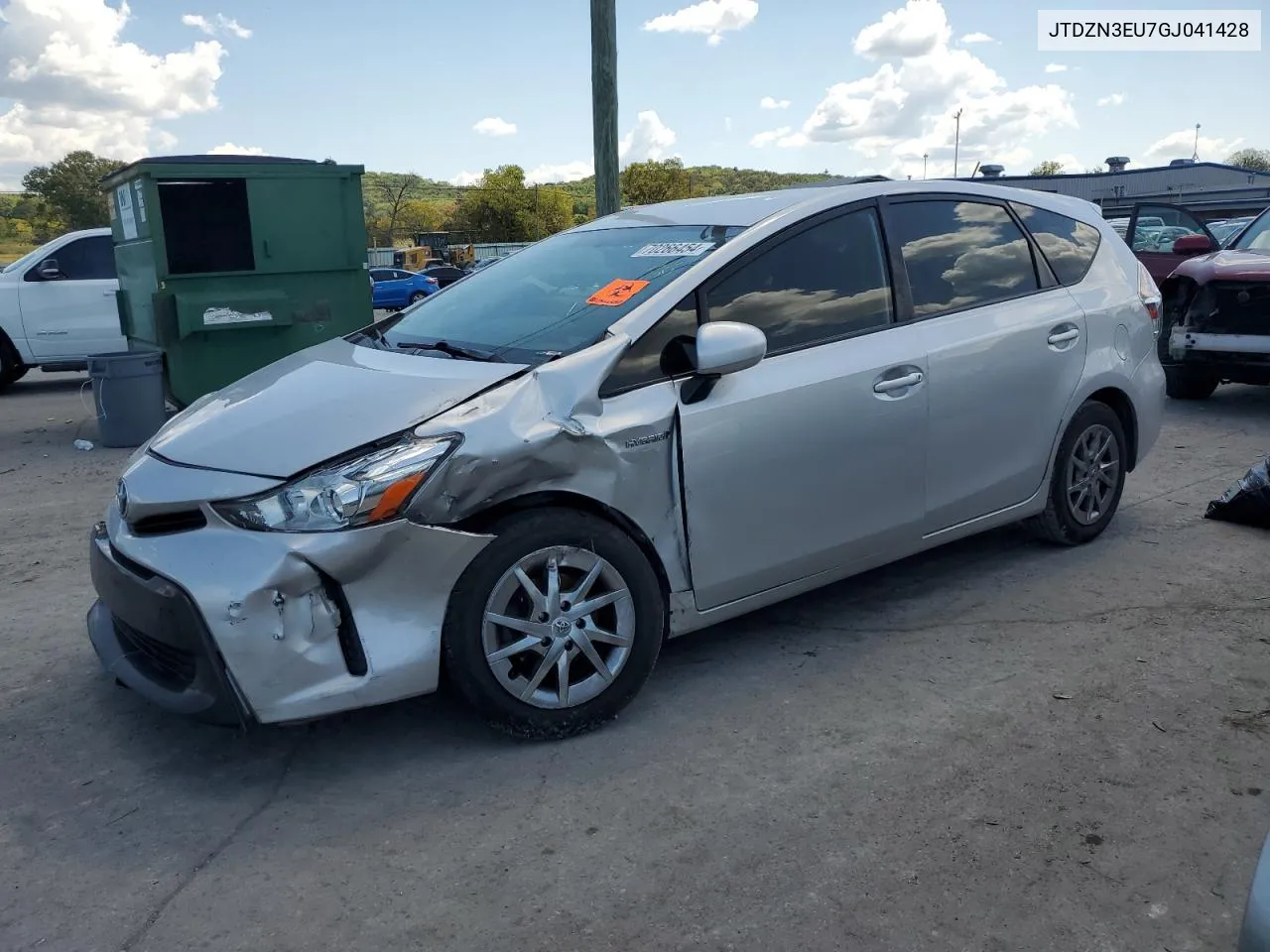 2016 Toyota Prius V VIN: JTDZN3EU7GJ041428 Lot: 70266454