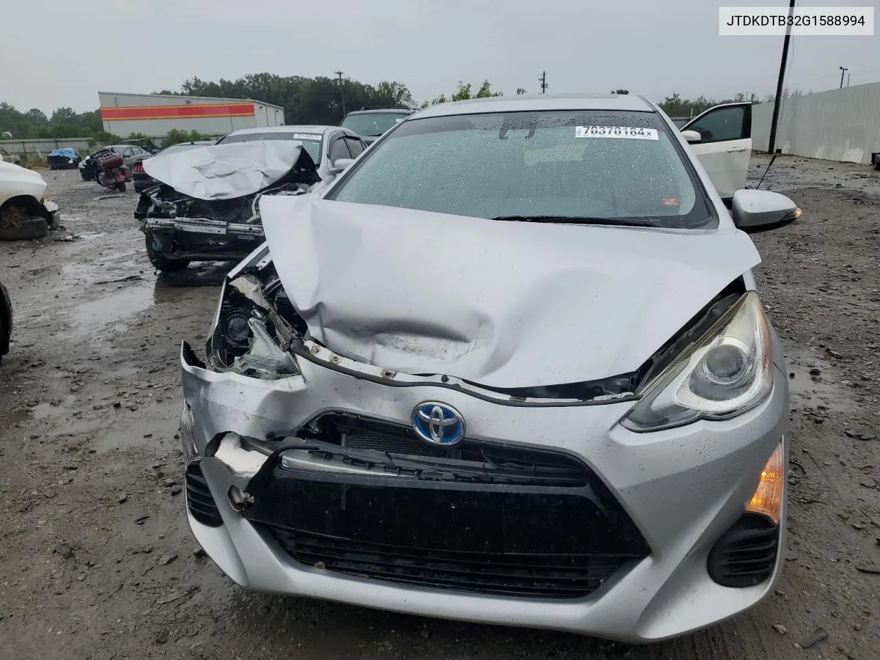 JTDKDTB32G1588994 2016 Toyota Prius C