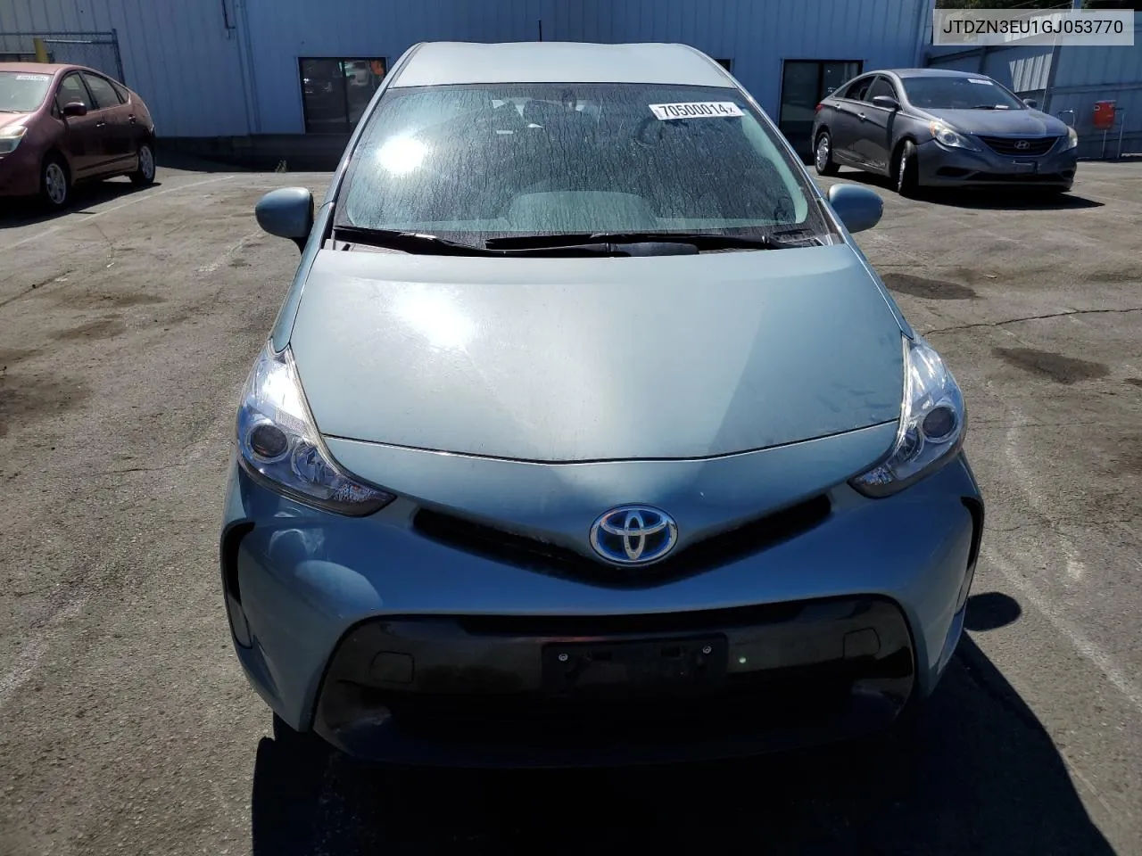 2016 Toyota Prius V VIN: JTDZN3EU1GJ053770 Lot: 70500014