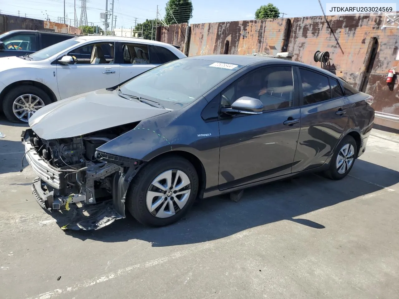 2016 Toyota Prius VIN: JTDKARFU2G3024569 Lot: 70535844