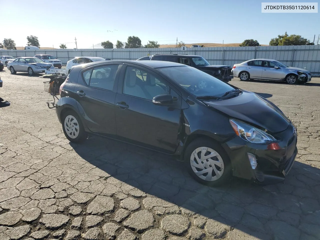 JTDKDTB35G1120614 2016 Toyota Prius C