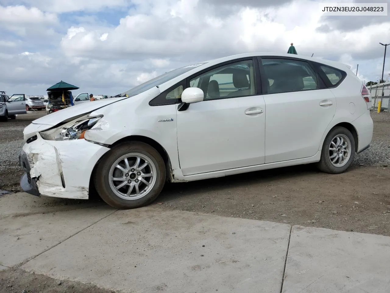 2016 Toyota Prius V VIN: JTDZN3EU2GJ048223 Lot: 71070084