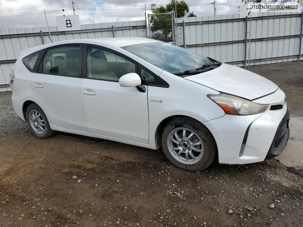 2016 Toyota Prius V VIN: JTDZN3EU2GJ048223 Lot: 71070084