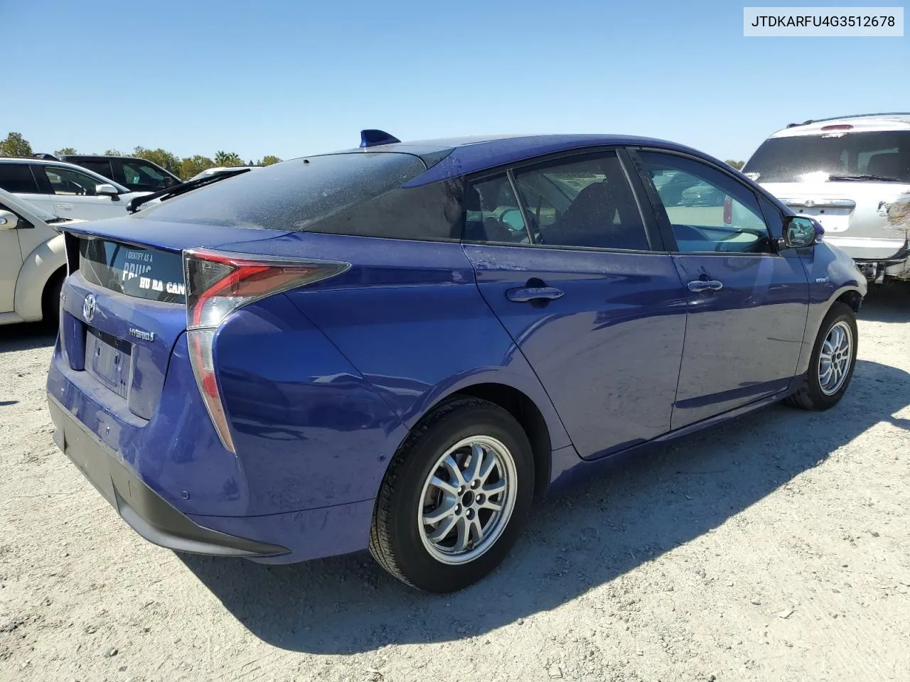 JTDKARFU4G3512678 2016 Toyota Prius