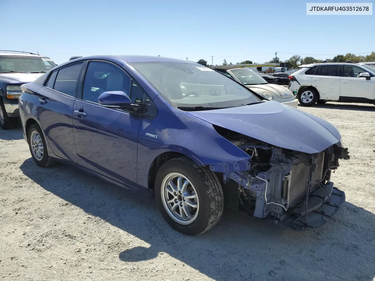 JTDKARFU4G3512678 2016 Toyota Prius