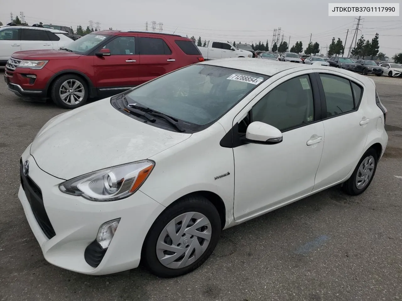 JTDKDTB37G1117990 2016 Toyota Prius C