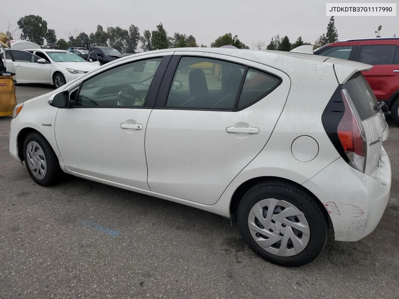 2016 Toyota Prius C VIN: JTDKDTB37G1117990 Lot: 71288854