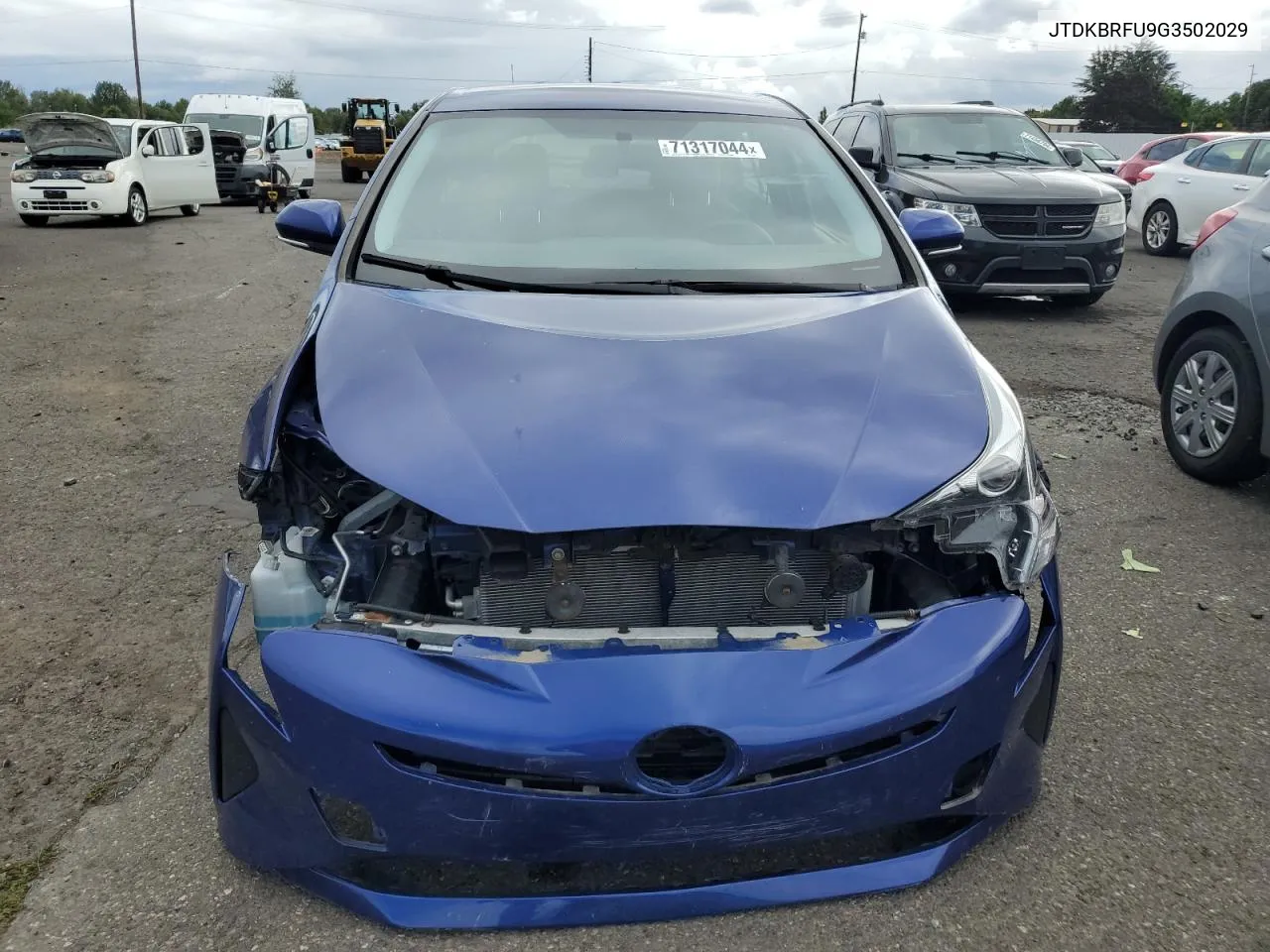 JTDKBRFU9G3502029 2016 Toyota Prius