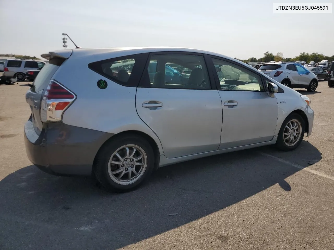 2016 Toyota Prius V VIN: JTDZN3EU5GJ045591 Lot: 71400094