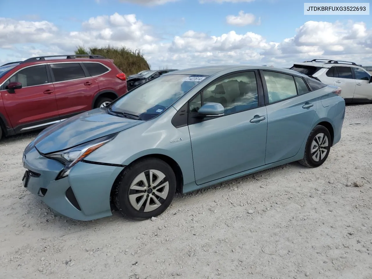 JTDKBRFUXG3522693 2016 Toyota Prius