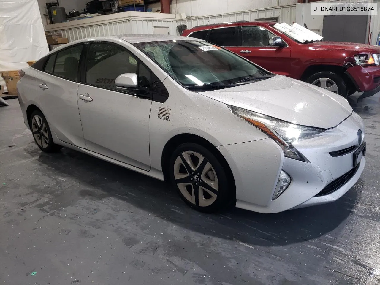 2016 Toyota Prius VIN: JTDKARFU1G3518874 Lot: 71592524