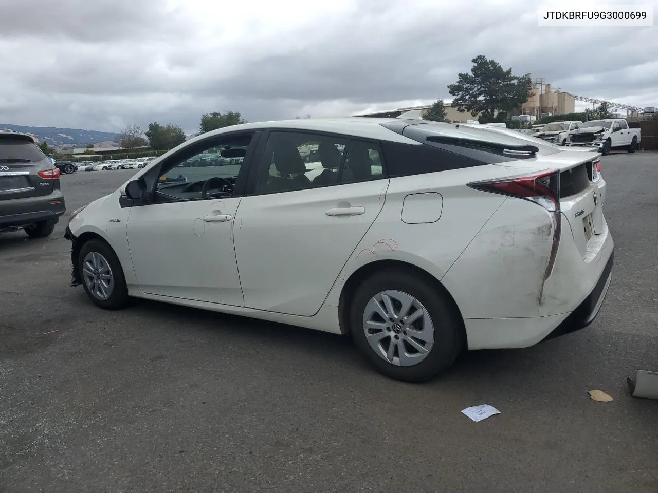 2016 Toyota Prius VIN: JTDKBRFU9G3000699 Lot: 71846674