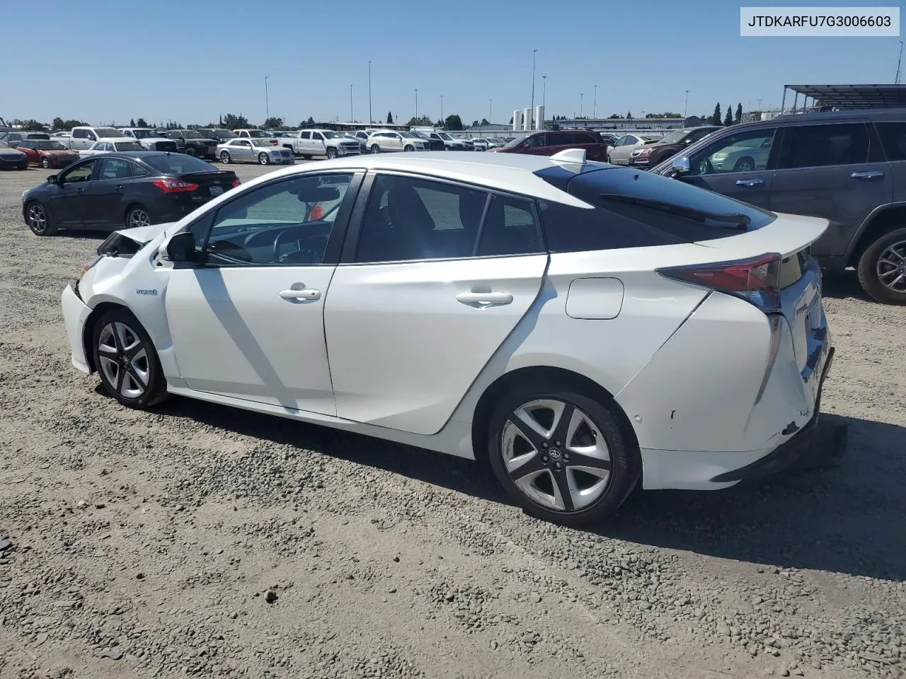 2016 Toyota Prius VIN: JTDKARFU7G3006603 Lot: 71893464