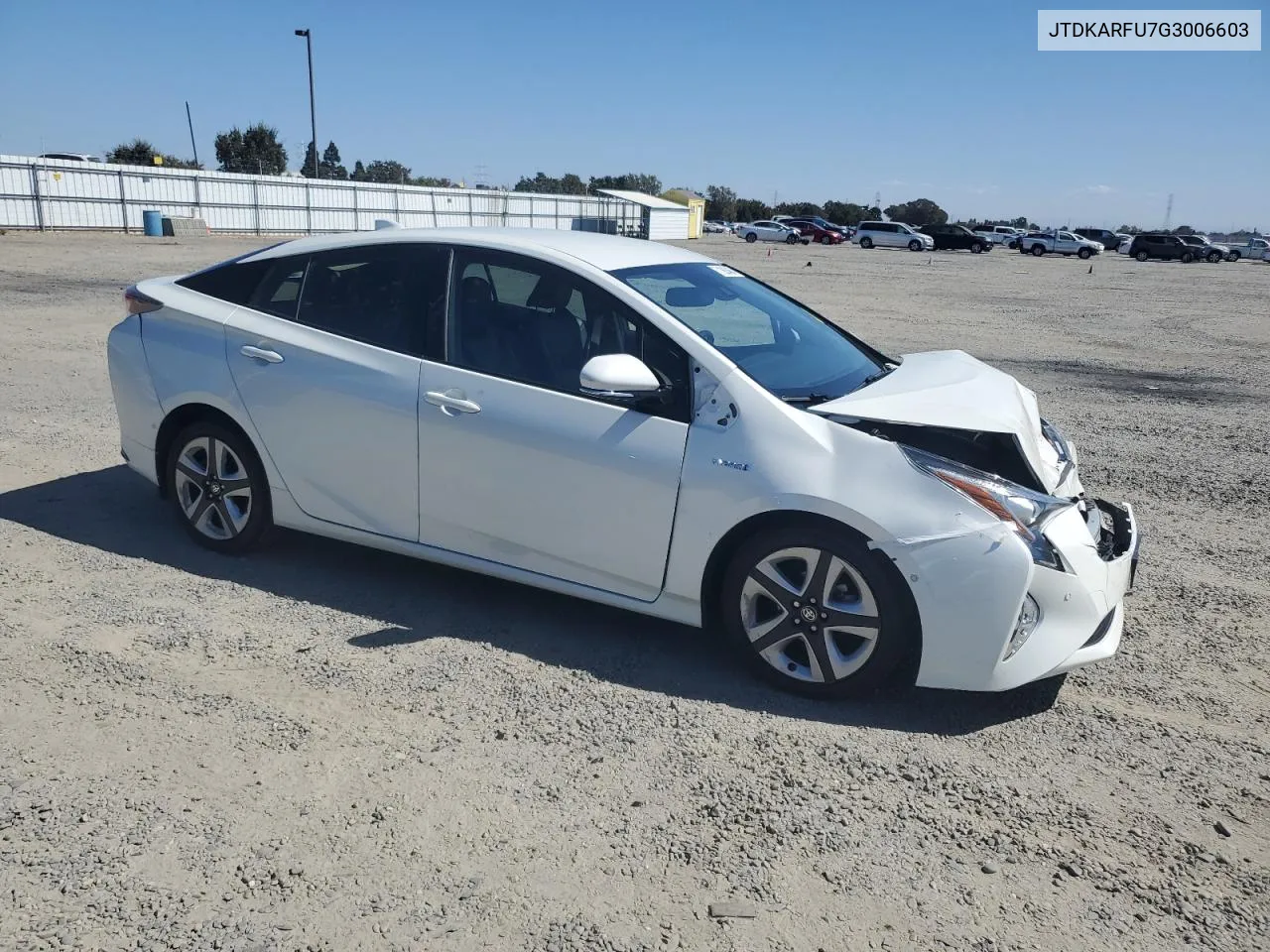 2016 Toyota Prius VIN: JTDKARFU7G3006603 Lot: 71893464