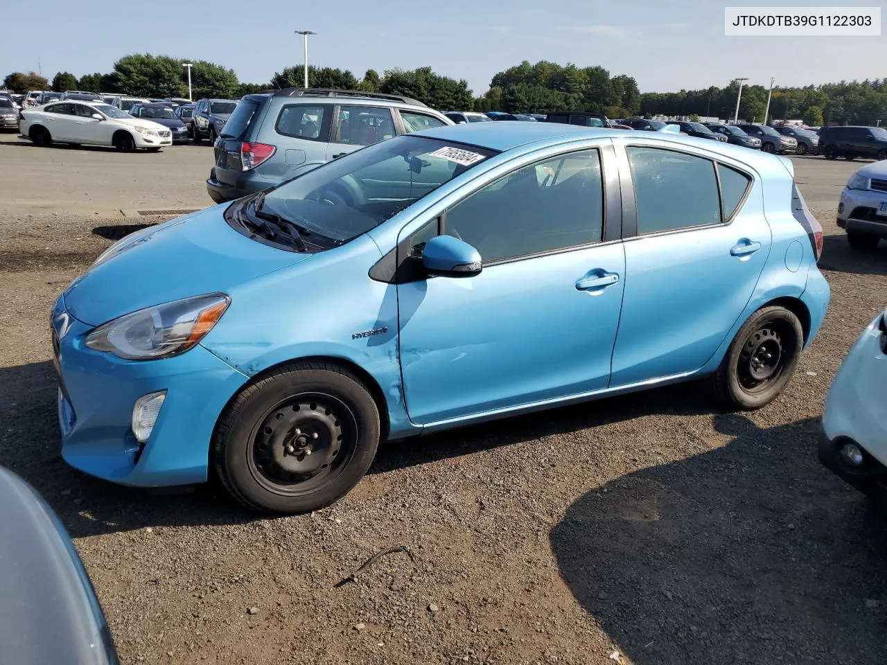 2016 Toyota Prius C VIN: JTDKDTB39G1122303 Lot: 71953604