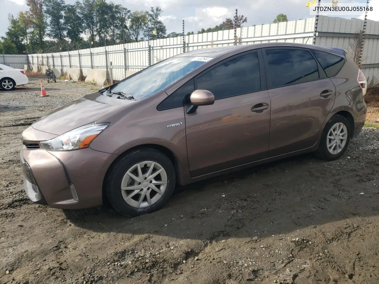 2016 Toyota Prius V VIN: JTDZN3EU0GJ055168 Lot: 71982544