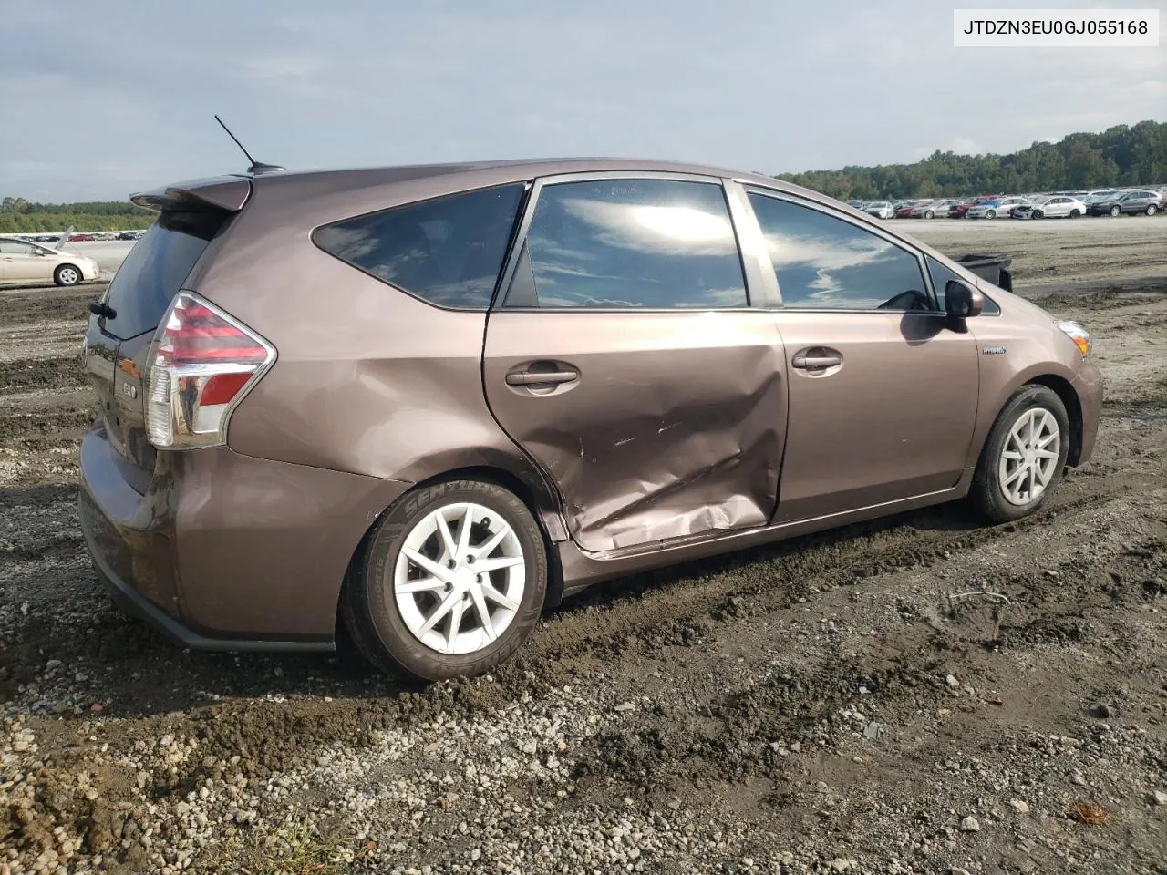 2016 Toyota Prius V VIN: JTDZN3EU0GJ055168 Lot: 71982544