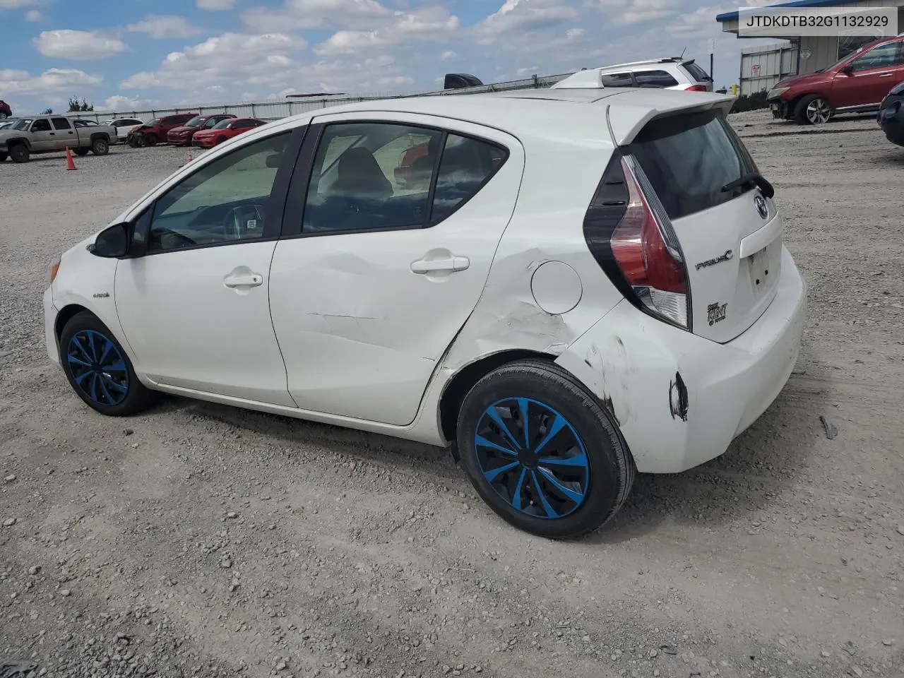 2016 Toyota Prius C VIN: JTDKDTB32G1132929 Lot: 72174524