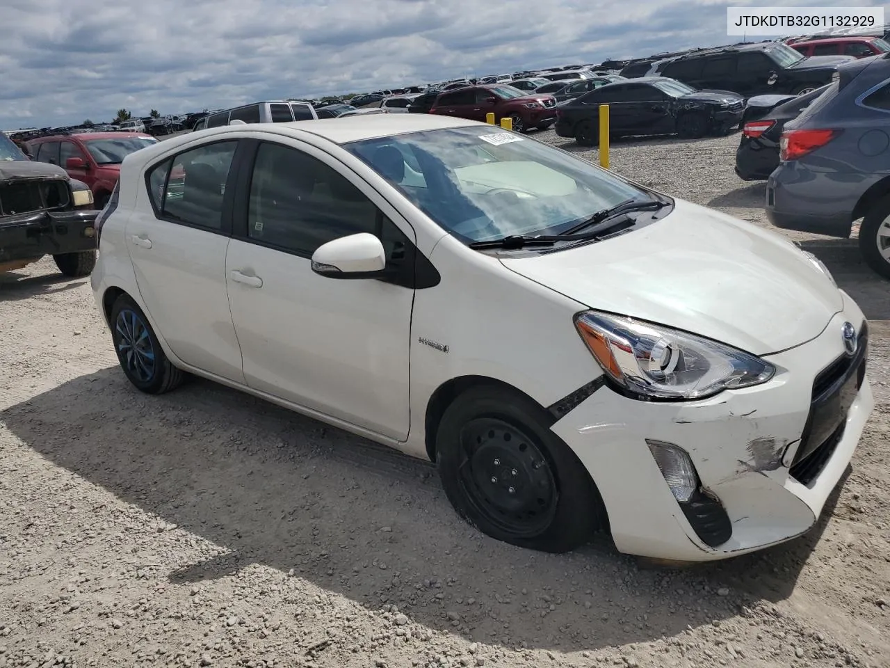 2016 Toyota Prius C VIN: JTDKDTB32G1132929 Lot: 72174524