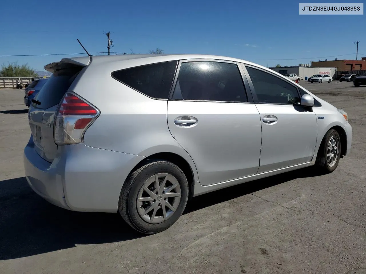 2016 Toyota Prius V VIN: JTDZN3EU4GJ048353 Lot: 72207414