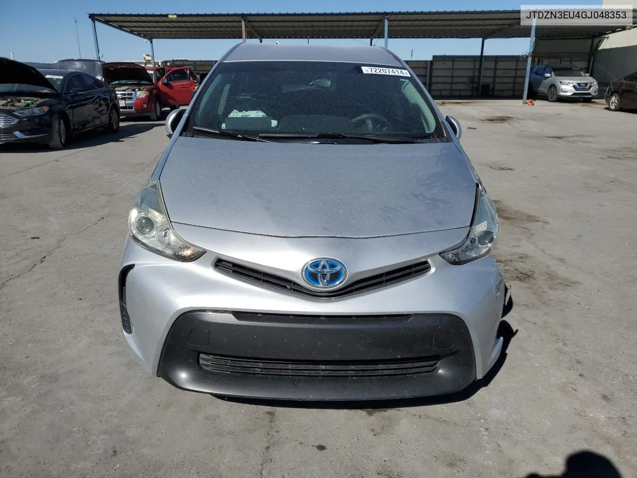 2016 Toyota Prius V VIN: JTDZN3EU4GJ048353 Lot: 72207414