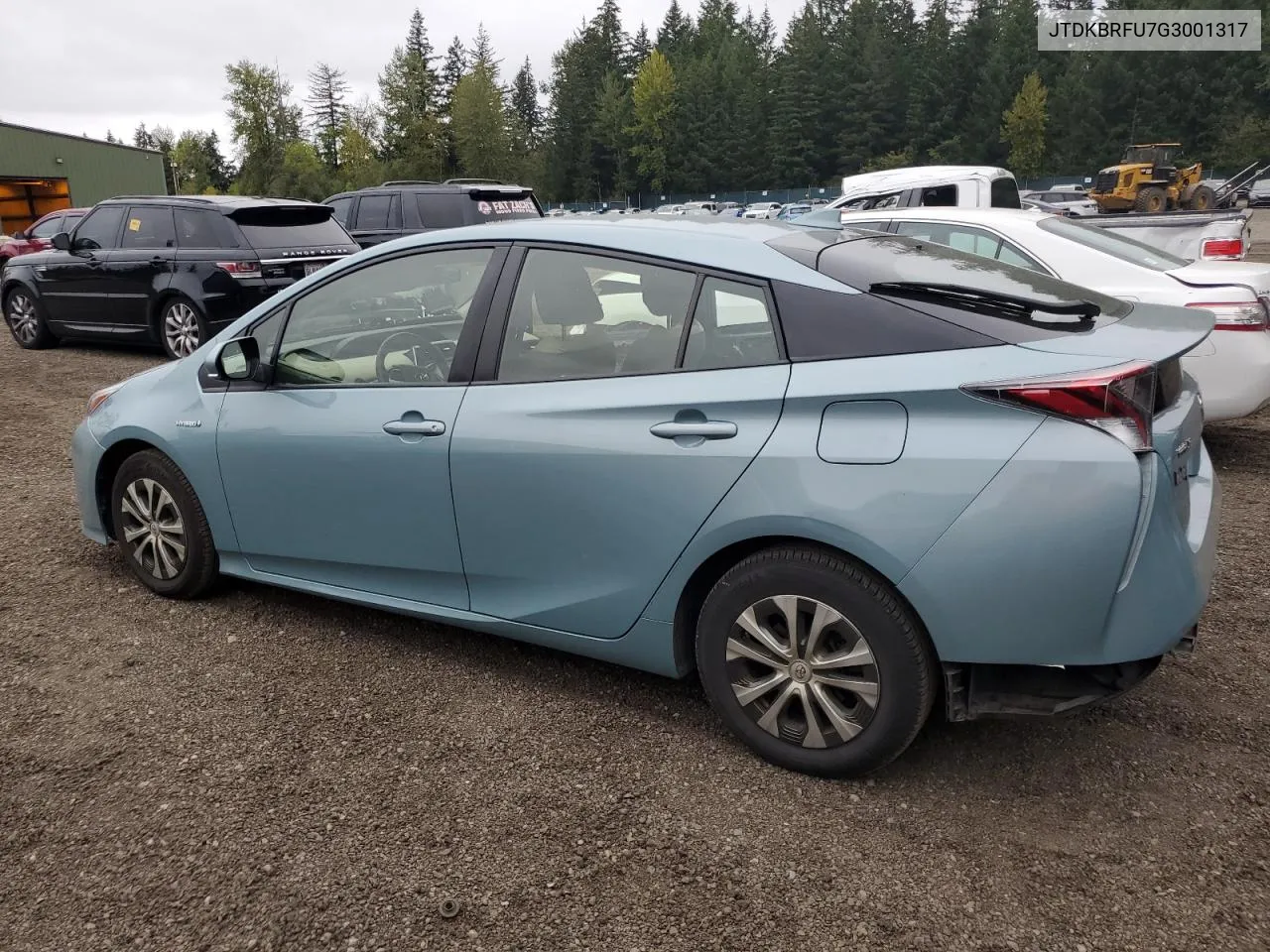 JTDKBRFU7G3001317 2016 Toyota Prius