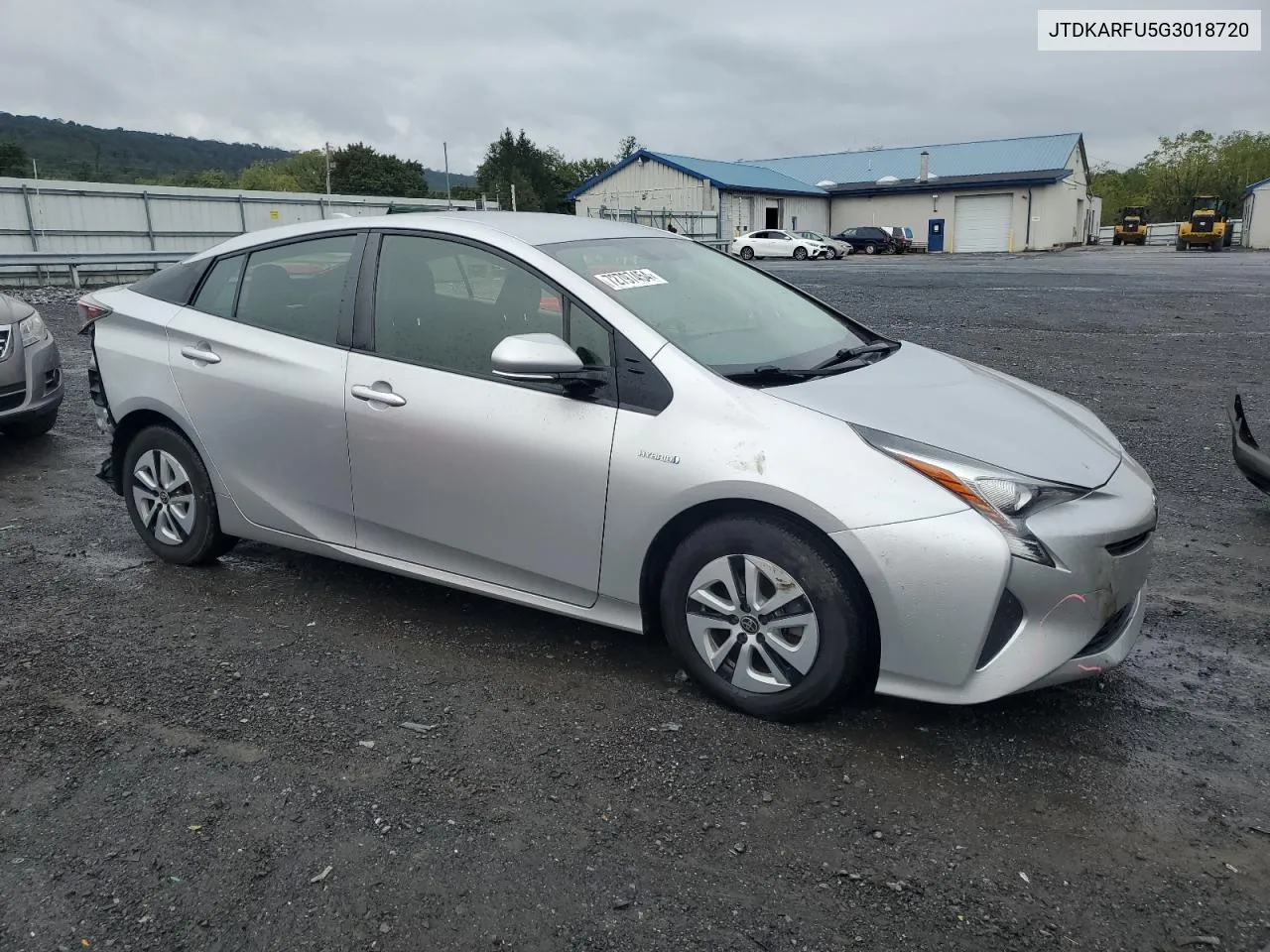 2016 Toyota Prius VIN: JTDKARFU5G3018720 Lot: 72797454