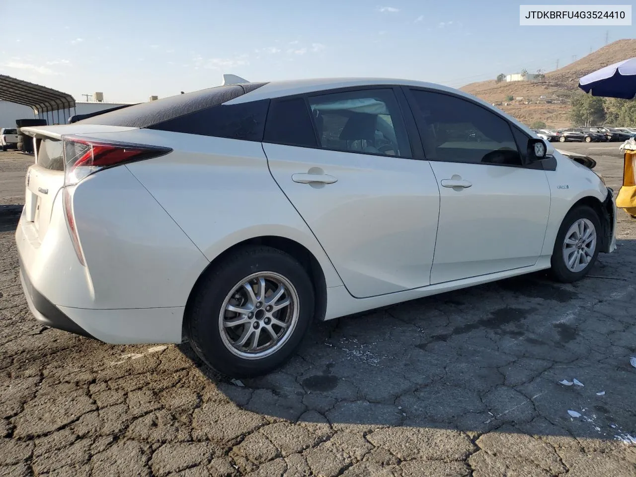 2016 Toyota Prius VIN: JTDKBRFU4G3524410 Lot: 73005234