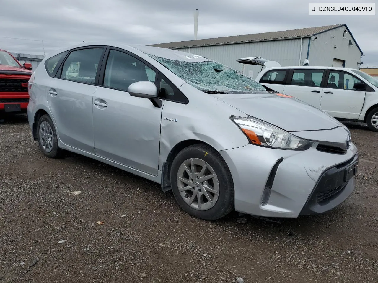 2016 Toyota Prius V VIN: JTDZN3EU4GJ049910 Lot: 73009024