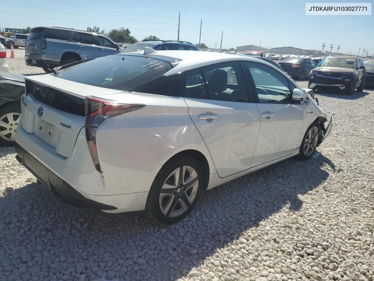 2016 Toyota Prius VIN: JTDKARFU1G3027771 Lot: 73017524