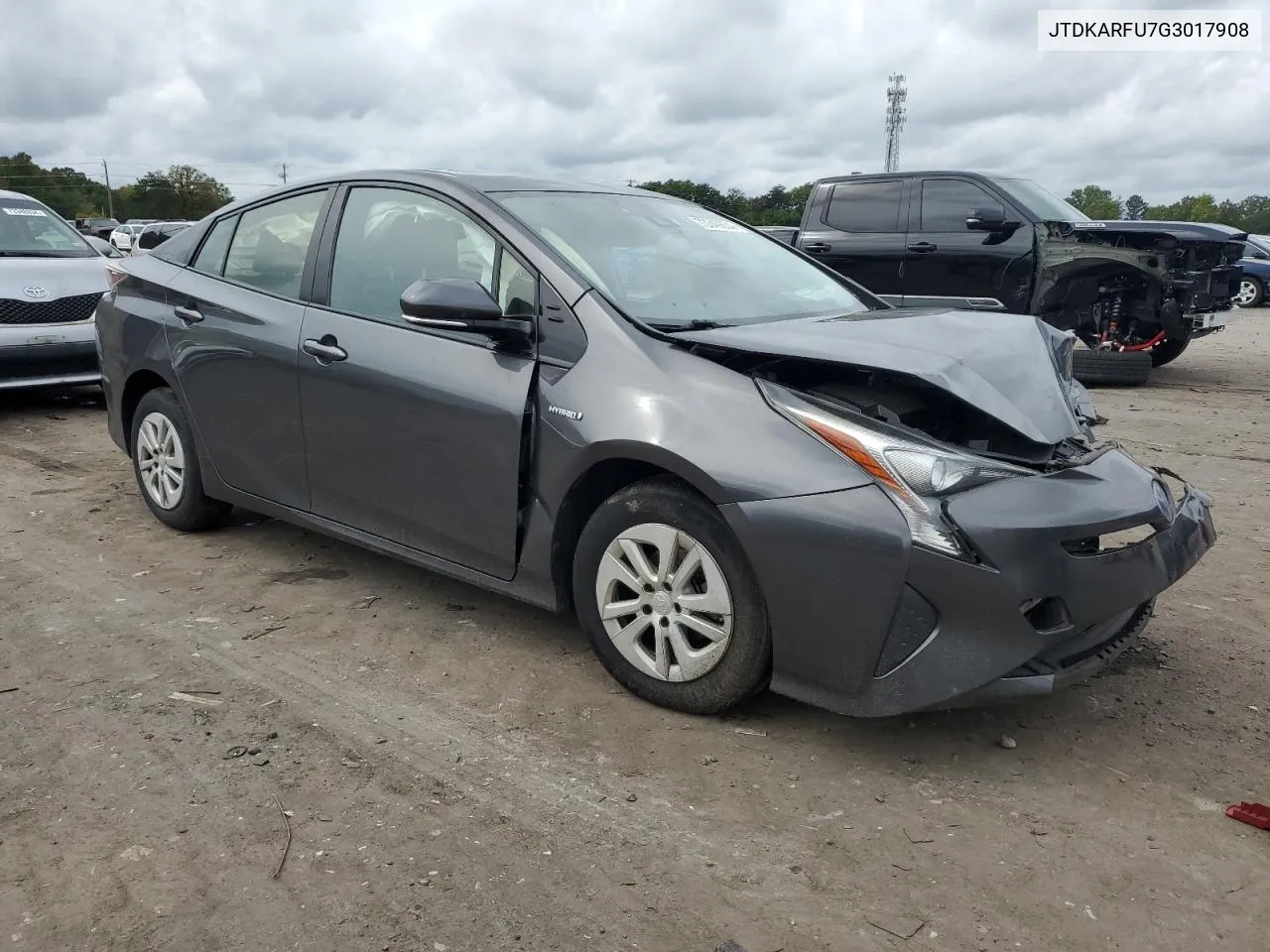 2016 Toyota Prius VIN: JTDKARFU7G3017908 Lot: 73349854