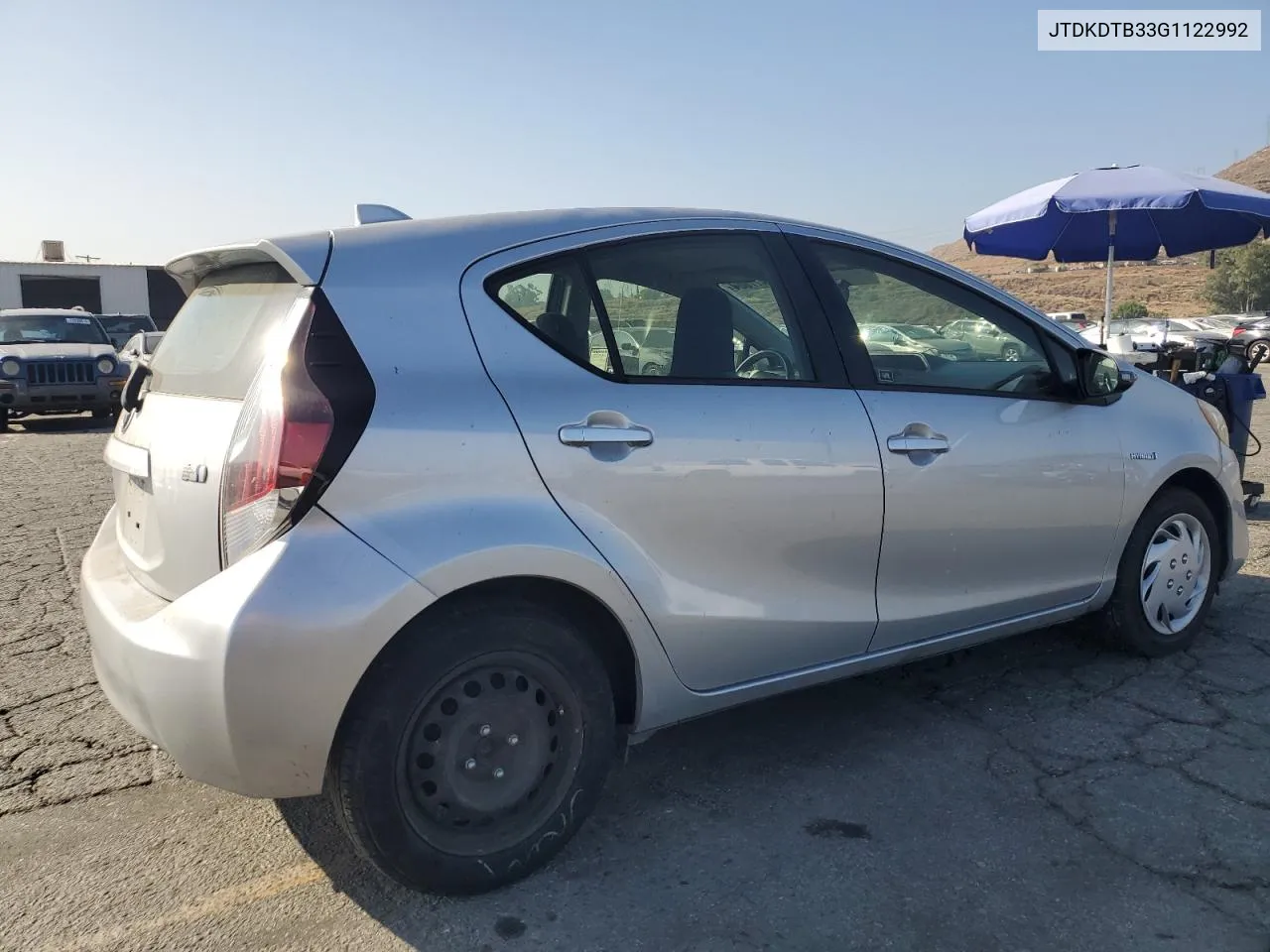 JTDKDTB33G1122992 2016 Toyota Prius C