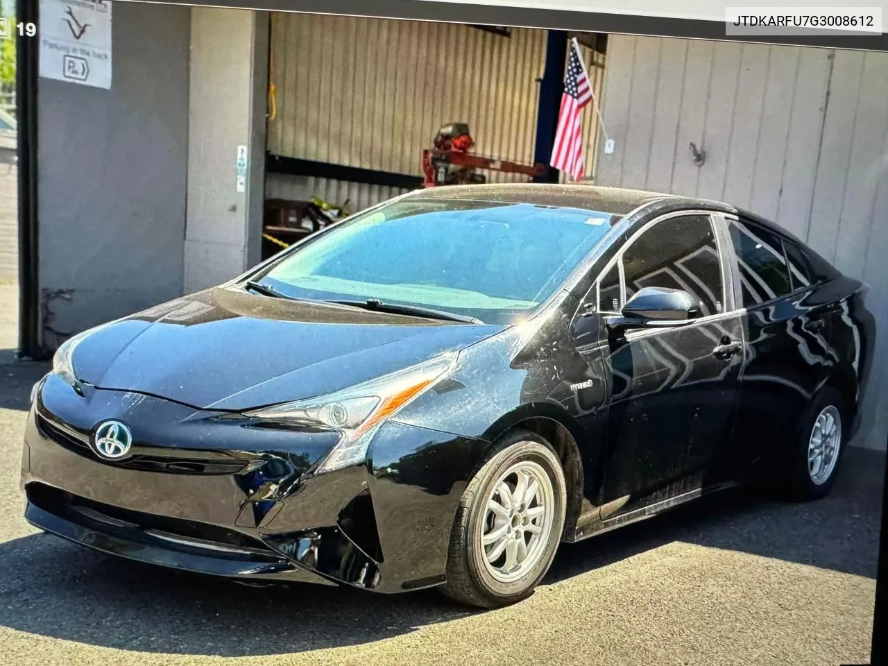 2016 Toyota Prius VIN: JTDKARFU7G3008612 Lot: 73437324