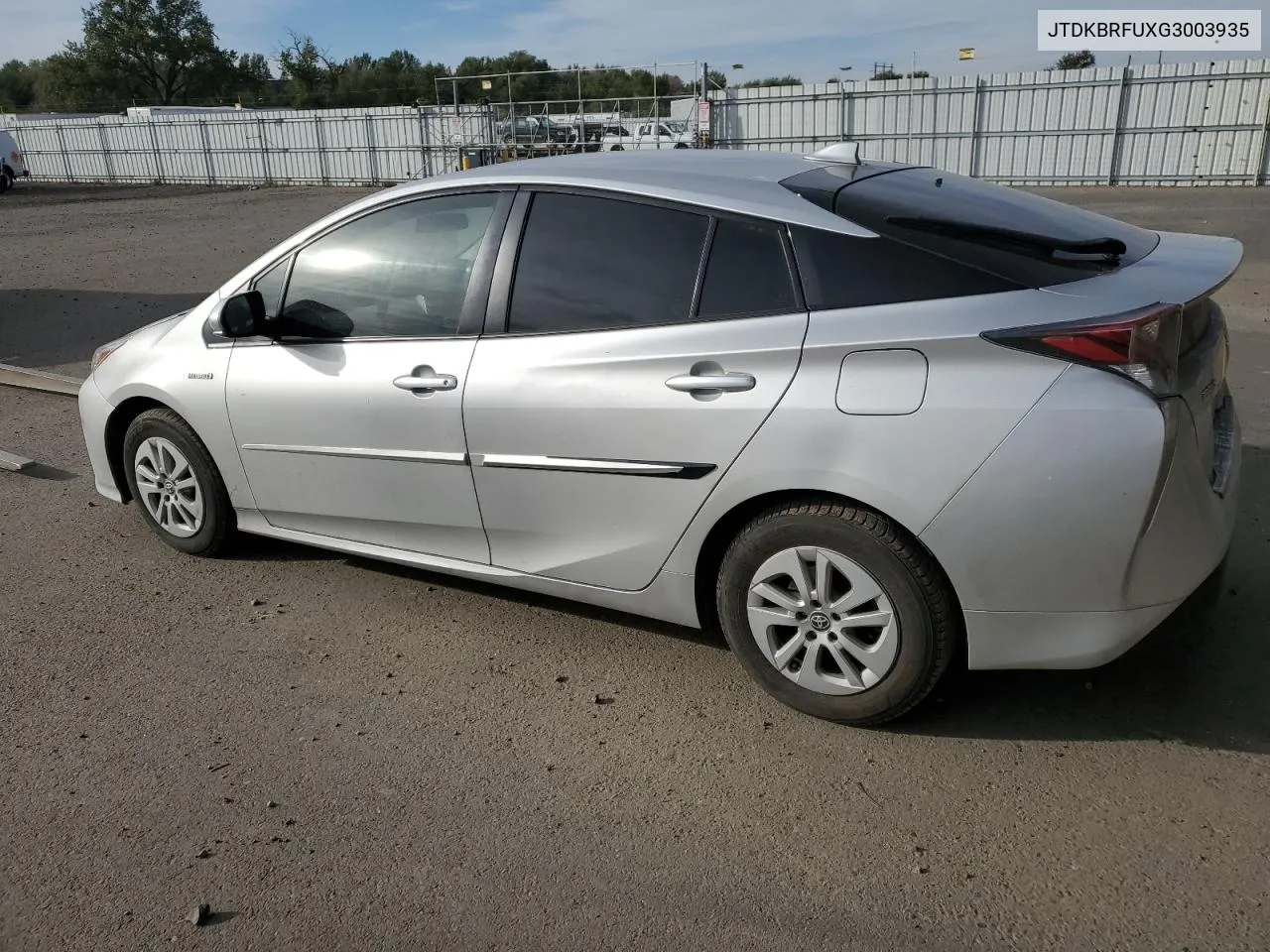 2016 Toyota Prius VIN: JTDKBRFUXG3003935 Lot: 73508804