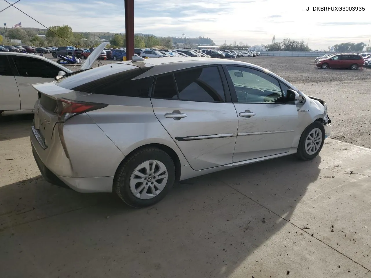 2016 Toyota Prius VIN: JTDKBRFUXG3003935 Lot: 73508804