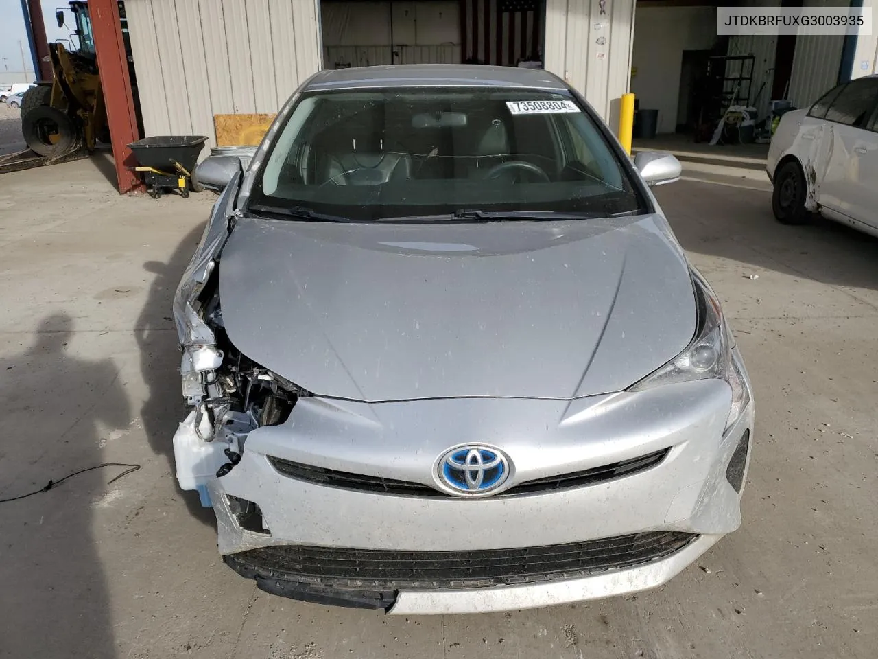 2016 Toyota Prius VIN: JTDKBRFUXG3003935 Lot: 73508804