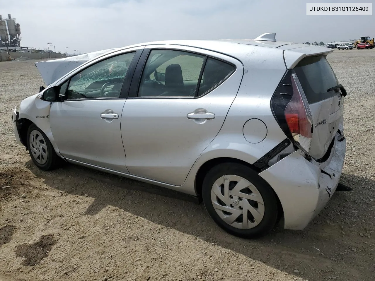 2016 Toyota Prius C VIN: JTDKDTB31G1126409 Lot: 73545154