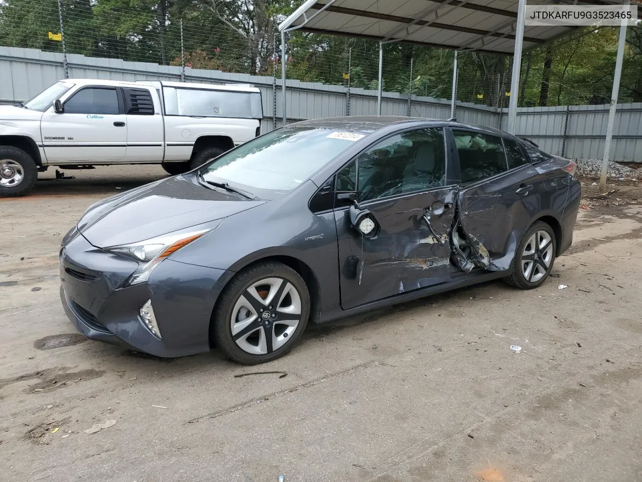 2016 Toyota Prius VIN: JTDKARFU9G3523465 Lot: 73612314