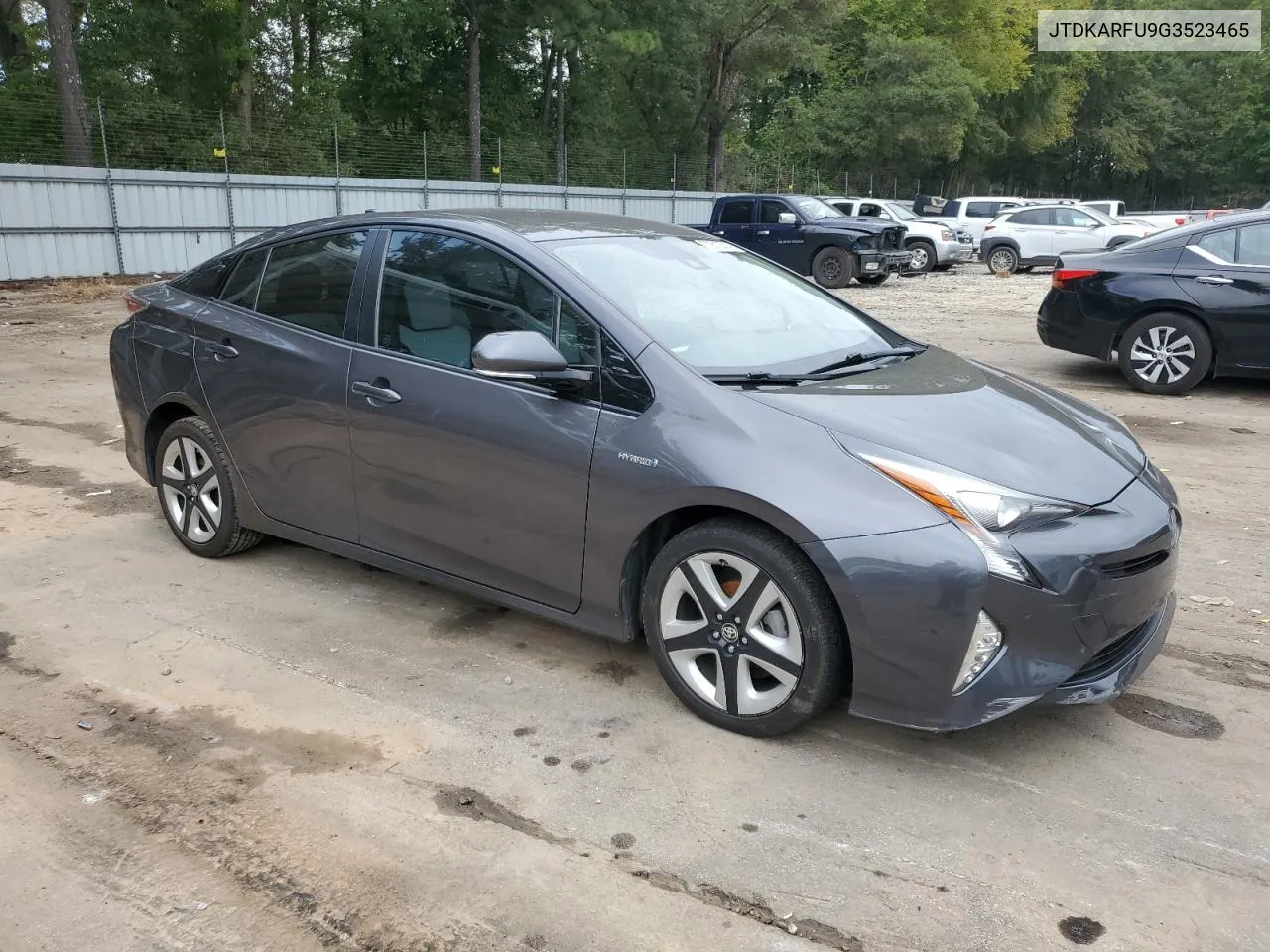 2016 Toyota Prius VIN: JTDKARFU9G3523465 Lot: 73612314