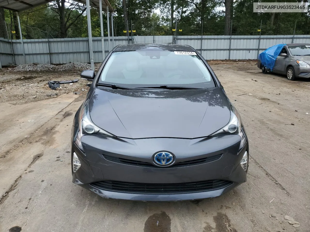 2016 Toyota Prius VIN: JTDKARFU9G3523465 Lot: 73612314