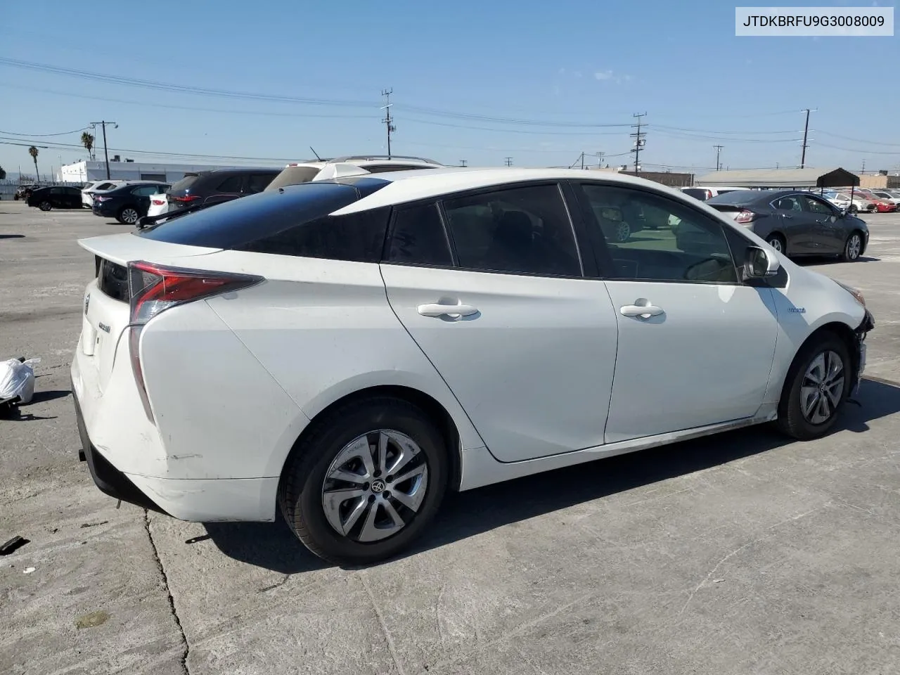 2016 Toyota Prius VIN: JTDKBRFU9G3008009 Lot: 73716584