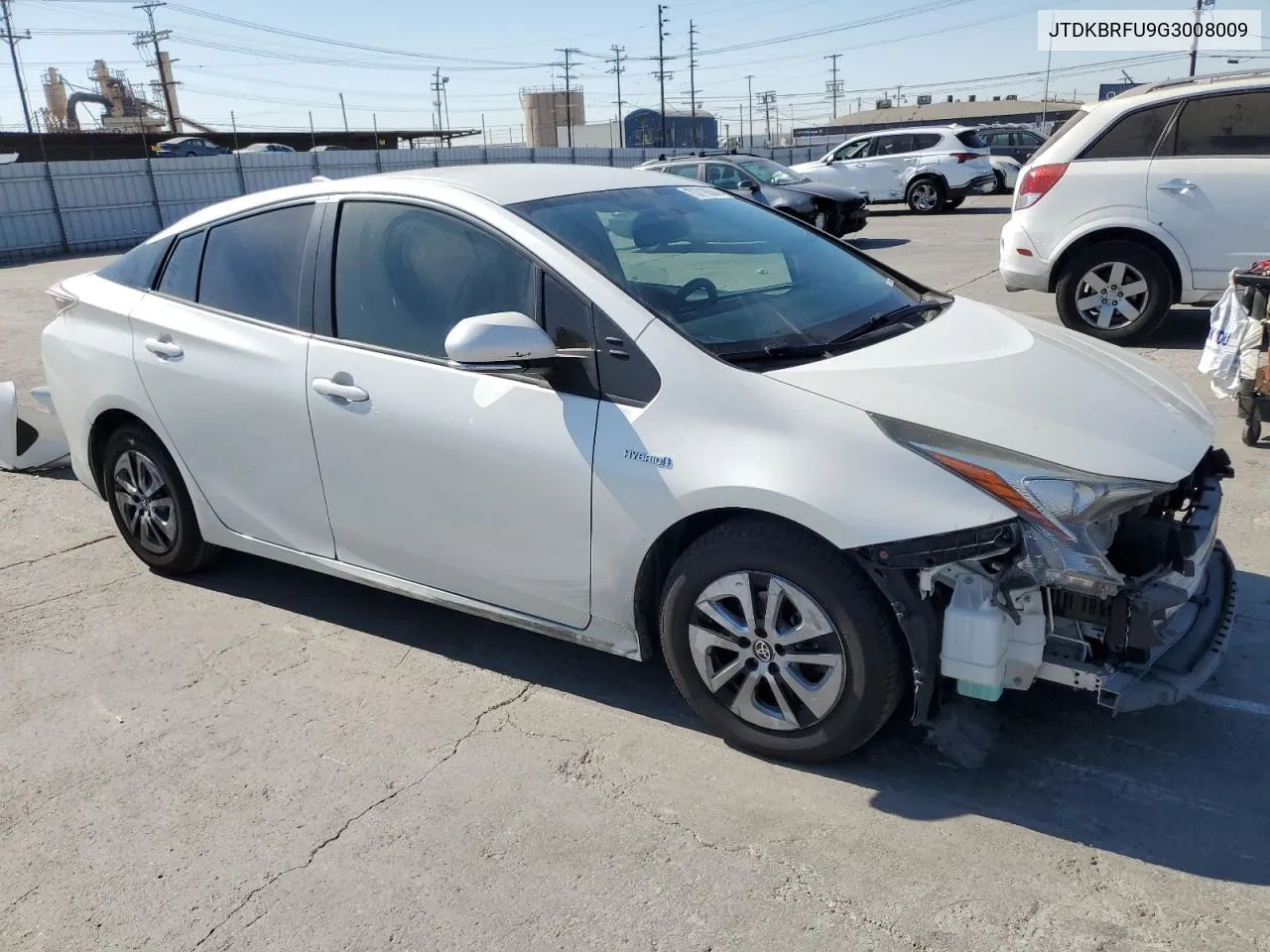 2016 Toyota Prius VIN: JTDKBRFU9G3008009 Lot: 73716584